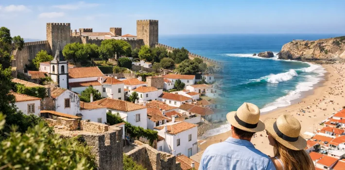 Obidos Nazare Private Day Trip from Lisbon